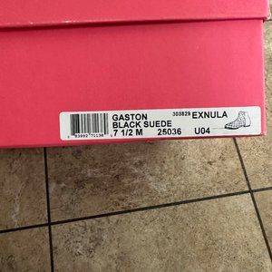 VANELI women's black suede boots size 7.5